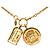 Collana Pendente Chanel Placcata Oro 31 Rue Cambon D'oro - vista 2