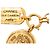 Collana Pendente Chanel Placcata Oro 31 Rue Cambon D'oro - vista 5