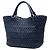 Borsa Miu Miu in nappa matelassé blu con cristalli Blu navy - vista 2