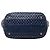 Borsa Miu Miu in nappa matelassé blu con cristalli Blu navy - vista 3