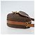 Céline Celine Vintage Macadam Schultertasche aus Canvas und Leder Braun - Ansicht 3