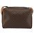Céline Bolsa de Ombro Macadam Vintage Celine em Lona e Couro Marrom - vista 2