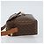 Céline Bolsa de Ombro Macadam Vintage Celine em Lona e Couro Marrom - vista 4