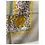 Foulard Céline in seta stampa animalier e catene dorate Marrone Bianco Beige D'oro - vista 4
