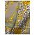 Foulard Céline in seta stampa animalier e catene dorate Marrone Bianco Beige D'oro - vista 5