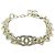 Timeless Bracciale con charm in cristallo dorato Chanel ABG086 D'oro