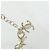 Timeless Bracciale con charm in cristallo dorato Chanel ABG086 D'oro - vista 3