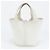 Borsa tote Hermès Picotin PM in pelle Taurillon Clémence Bianco - vista 3