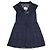 Abito senza maniche Chanel in tweed blu navy
