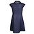 Abito senza maniche Chanel in tweed blu navy - vista 5