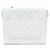 Borsa a spalla in pelle bianca Chanel AS2877 Bianco - vista 2