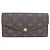 Portafoglio Sarah M60531 Monogramma Louis Vuitton Marrone