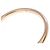 Timeless Chanel John Pariser Pink Gold Band Ring Golden - Ansicht 3
