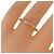 Timeless Chanel John Pariser Pink Gold Band Ring Golden - Ansicht 4