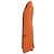 Abrigo de cuello alto Gianni Versace Couture con bolsillos en lana naranja - vista 2