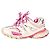 Everyday Baskets Track Balenciaga en polyuréthane rose et blanc - vue 4