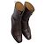 Aeyde Lace-Up Zipped Boots in Brown Leather - view 7