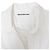 Blusa de jersey recortada, en capas y acanalada de Alexander Wang en algodón blanco - vista 5