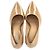 Michael Kors spitze Pumps aus beigem Lackleder - Ansicht 3