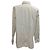 Camicia con bottoni Burberry in cotone bianco Crudo - vista 2