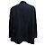 Burberry Single-Breasted Blazer with Pockets in Navy Blue Wool Light blue - view 6