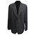 Blazer e calças de um botão Giorgio Armani em lã preta Preto