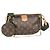 Multi Pochette Pochette Accessoires Multi Monogram Louis Vuitton per donne, Borsa a spalla Khaki, Monogramma Verde