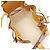 LOEWE Mini borsa a tracolla Hammock in pelle per donne - Giallo - vista 4
