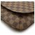 Borsa a Spalla Musette Salsa Damier Louis Vuitton Marrone - vista 3