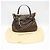 Borsa a mano Louis Vuitton Damier Evora MM da donna, Borsa a spalla Ebano Marrone - vista 15