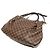 Borsa a mano Louis Vuitton Damier Evora MM da donna, Borsa a spalla Ebano Marrone - vista 2