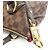 Borsa a mano Louis Vuitton Damier Evora MM da donna, Borsa a spalla Ebano Marrone - vista 5