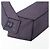 Louis Vuitton Silk Tie Damier Pattern LOUIS VUITTON Men's Black - view 6
