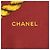 Chanel Coco Mark scarf, women's, branded silk, red and yellow, large, grape tassel, fruitful plant design - view 4