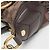 Borsa a mano Louis Vuitton Damier Evora MM da donna, borsa a spalla marrone, ebano - vista 12