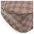 Borsa a mano Louis Vuitton Damier Evora MM da donna, borsa a spalla marrone, ebano - vista 5