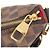 Borsa a mano Louis Vuitton Damier Evora MM da donna, borsa a spalla Ebano Marrone - vista 12