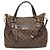 Borsa a mano Louis Vuitton Damier Evora MM da donna, borsa a spalla Ebano Marrone - vista 2