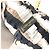 Sciarpa con frange e nappine LOUIS VUITTON con strass, stole in seta, donna, marrone - vista 8