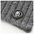 Chanel Sciarpa in cashmere per donne, grigio, nero e bianco, - vista 4