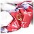 Set di Scrunchie Monogram LOUIS VUITTON (solo cerchio) Elastico per Capelli in Seta Donna Rosa - vista 5