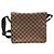 Borsa a spalla da uomo Damier Naviglio in ebano di Louis Vuitton Marrone
