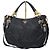 Borsa a mano Prada in nylon con manico superiore in jacquard nero