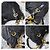 Borsa a mano Prada in nylon con manico superiore in jacquard nero - vista 11