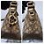 Borsa Hobo in Tela GG Cuore Bit Gucci Marrone - vista 5