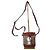 Borsa a secchiello mini in tela rivestita Gucci Doraemon x Gucci Beige Bordò