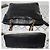 Borsa a spalla in caviale con logo ricamato Chanel nera Nero - vista 4