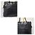 Borsa a spalla in caviale con logo ricamato Chanel nera Nero - vista 7