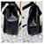 Yves Saint Laurent Vintage Leder Umschlag Dandy Umhängetasche/Handtasche Schwarz  - Ansicht 5