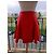 Falda envolvente Moschino Cheap And Chic lana negro rojo Roja - vista 4